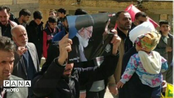 بیعت مردم شهرستان کیار با رهبر معظم انقلاب