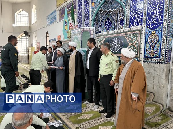 مراسم گرامیداشت هفته نیروی انتظامی در شهرستان سملقان