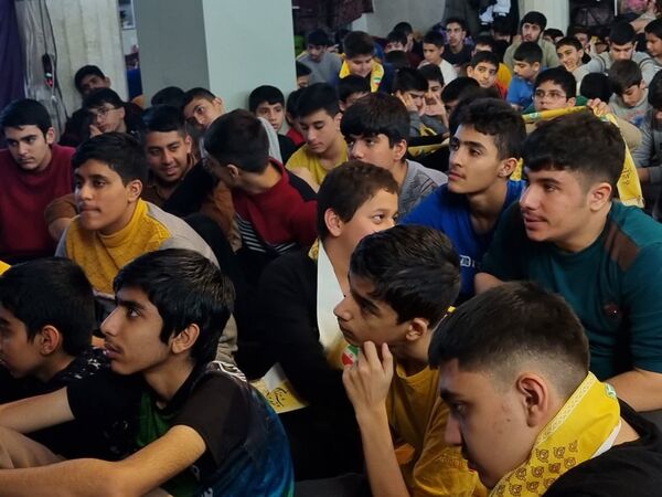 لحظاتی با معتکفین پیشتاز «مدرسه فلسطین» 