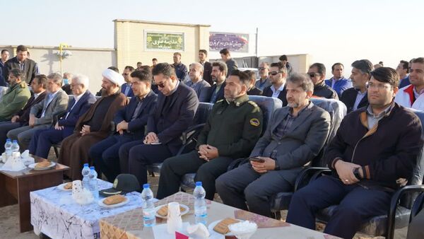 کلنگ زنی هنرستان شبانه‌روزی شهدا ارتش در شهرستان مانه 