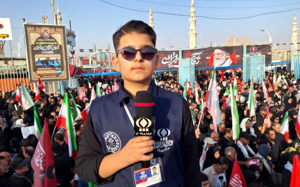 لحظات باشکوه تشییع رهبر شهید انقلاب در مسجد جمکران قم