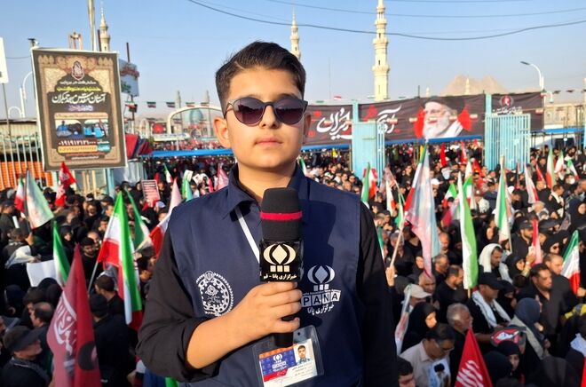 لحظات باشکوه تشییع رهبر شهید انقلاب در مسجد جمکران قم