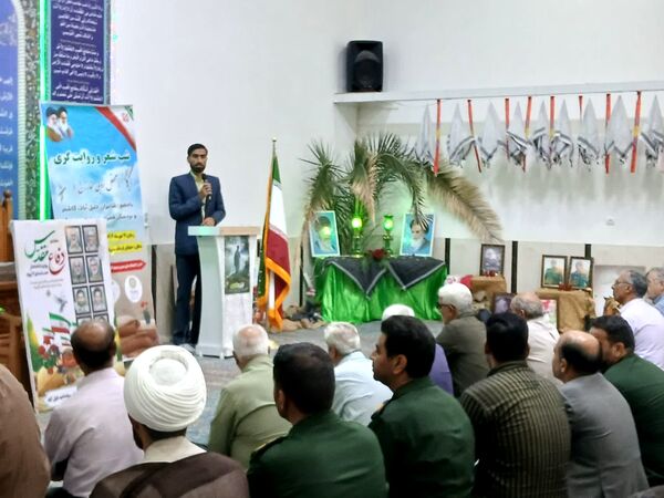 شب شعر و روایت‌گری محفل ادبی خارزنج در خلیل‌آباد