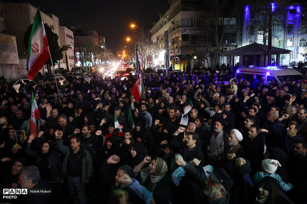 مراسم عزاداری در سوگ رهبر شهید انقلاب