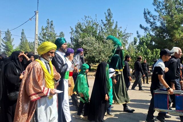سوگواری با سنت شبیه خوانی