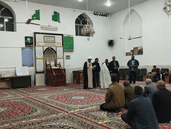 جشن روز مادر و ولادت حضرت زهرا س در مسجد جامع روستای مهدی آباد خلیل آباد 