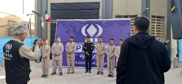 غرفه خبرگزاری پانا، وعده دیدار دانش‌آموزان در راهپیمایی 22 بهمن