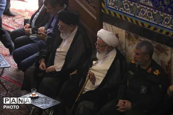 چهلمین خاکسپاری قائد شهید در مسجد روضه محمدیه 