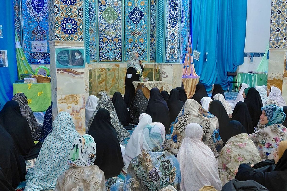 آیین معنوی اعتکاف در مسجد جامع بومهن