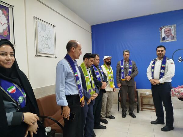 بازدید ارزیاب کشوری سازمان دانش‌آموزی در مدارس تمام پیشتاز شهرستان فاروج