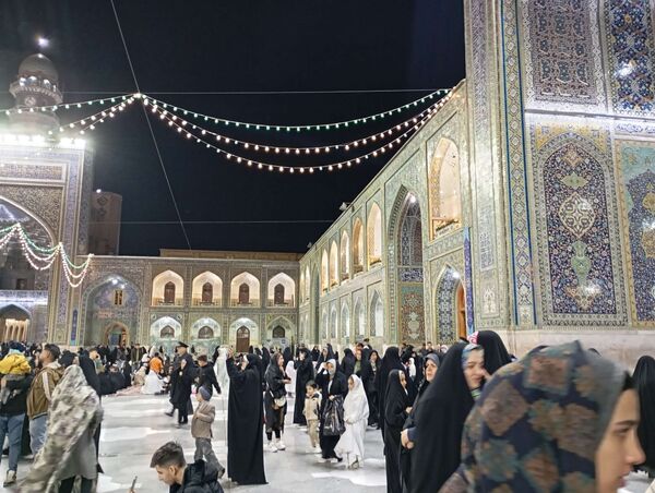 ولادت امام حسن مجتبی(ع) در حرم امام رضا(ع)