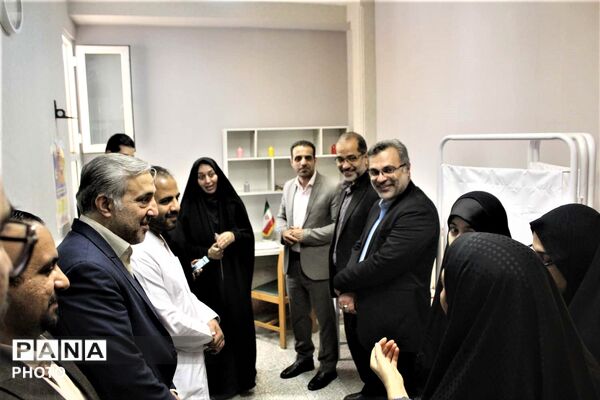 افتتاح اتاق بهداشت در آموزشگاه شهید سلیمانی قم