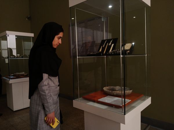 بازدید دانش آموز خبرنگاران پانا از موزه ی ملی ایران