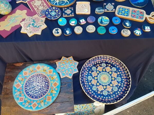 بازارچه مشاغل در هنرستان سمیه 