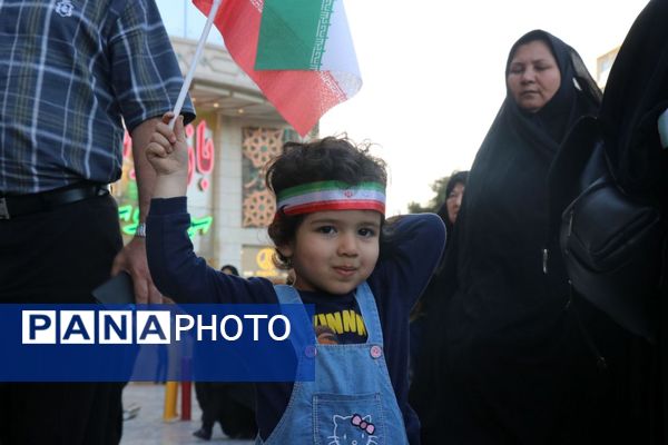 راهپیمایی گرامیداشت روز عفاف و حجاب در مشهد