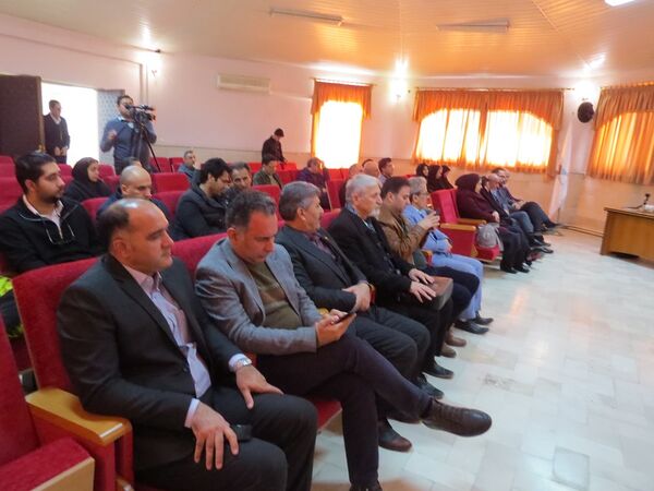 مراسم بازنشستگی مجید رحیمی زاده در دانشگاه آزاد بجنورد