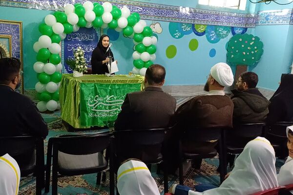 مراسم ولادت حضرت زینب(س) در دبستان صابران یک شهریار
