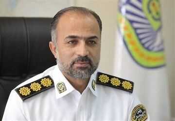 تشریح وضعیت تردد مرزی و تصادفات از سوی رئیس پلیس راه راهور فراجا