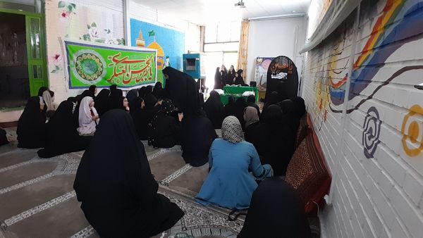عزاداری دختران احلی من العسل به مناسبت شهادت حضرت رقیه(س)