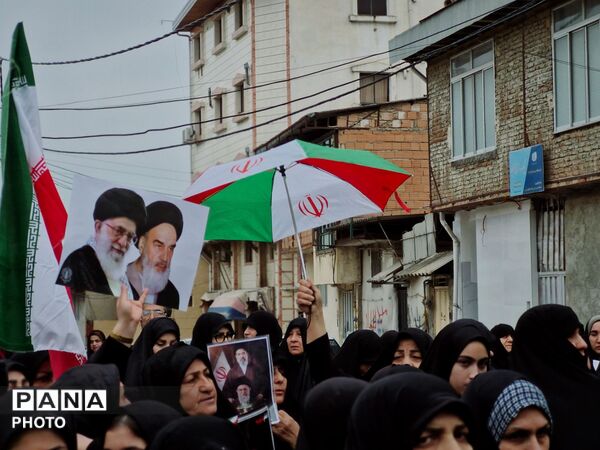 فریاد بلند آزادی قدس در گلوگاه 
