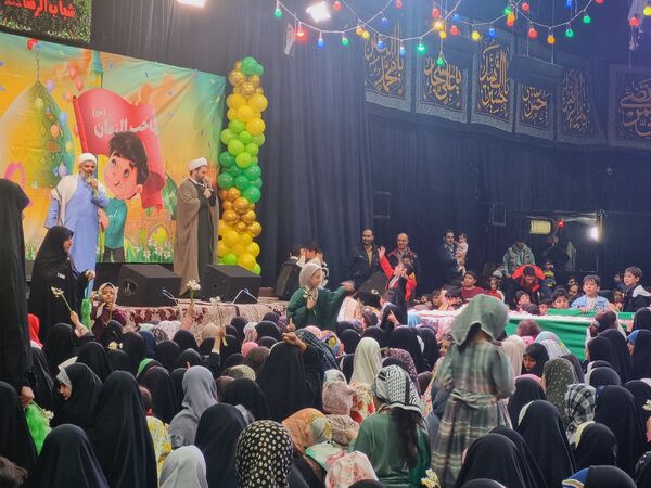 جشن بزرگ نیمه شعبان به همت هیات شباب الرضا در مشهد