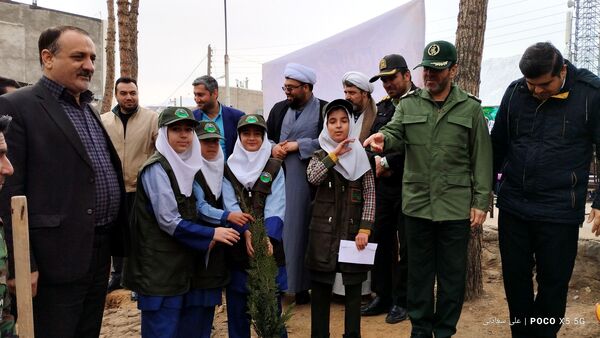 مراسم درختکاری در کلات 