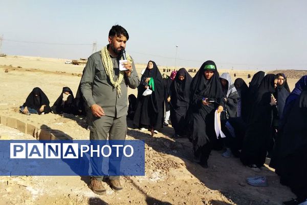 کاروان دل‌ها؛ سفر دانش‌آموزان دختر به دیار ایثار