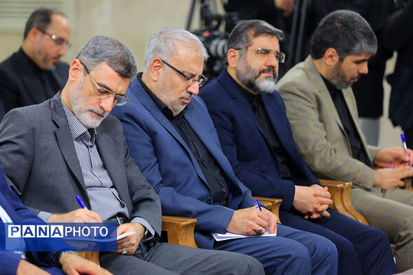 دیدار اعضای هیات دولت سیزدهم با رهبر انقلاب