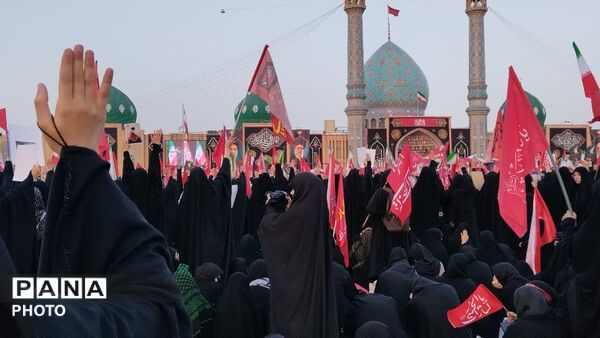 قاب هایی از یک بدرقه آسمانی ماندگار 
