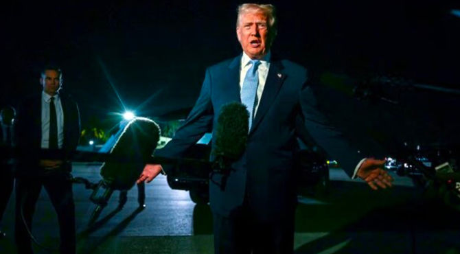 ترامپ: با مادورو صحبت کرده‌ام اما جزئیات آن‌را نمی‌گویم