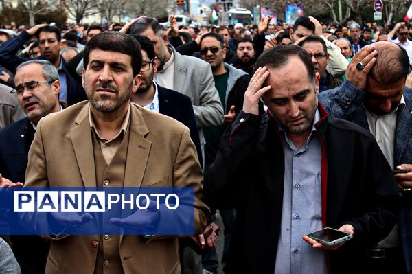 راهپیمایی روز قدس در زنجان 