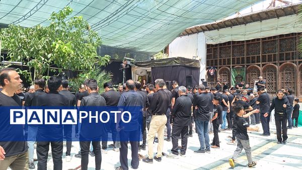 عاشورای حسینی در انگورستان ملک اصفهان