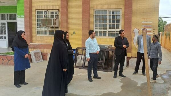 بازدید و نظارت بالینی سرگروه‌های آموزشی استان از مدارس شهرستان صالح‌آباد