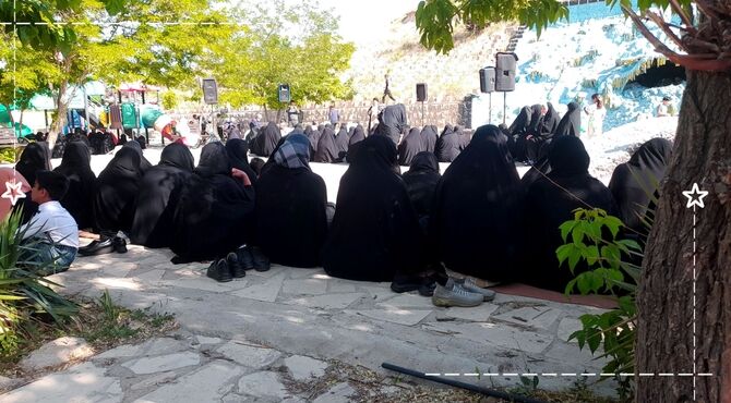 میزبانی امام‌زاده بی‌بی هاجر شهر دستنا از جشن بزرگ عید غدیر