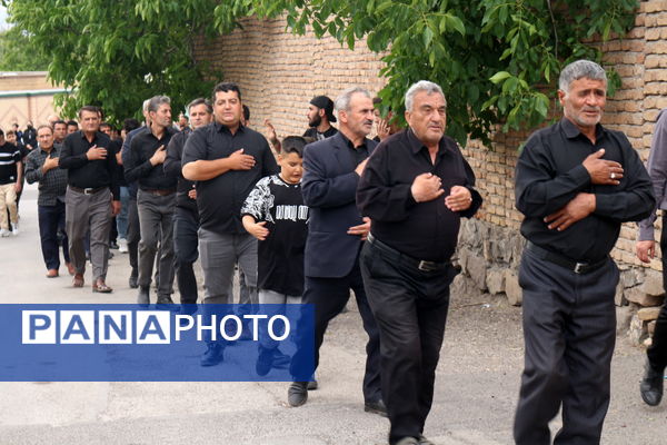 عزاداری مردم شهرستان کوثر در اولین روز ماه محرم