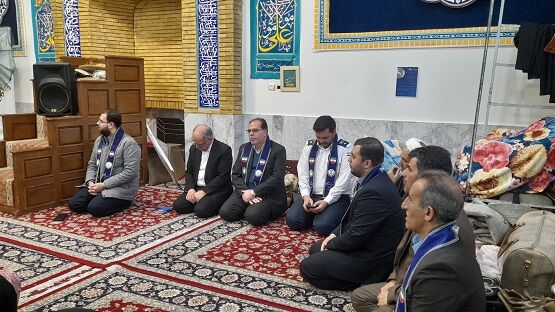 حضور قائم مقام وزیر در سازمان دانش‌آموزی در جمع دانش‌آموزان معتکف شهرستان اسفراین