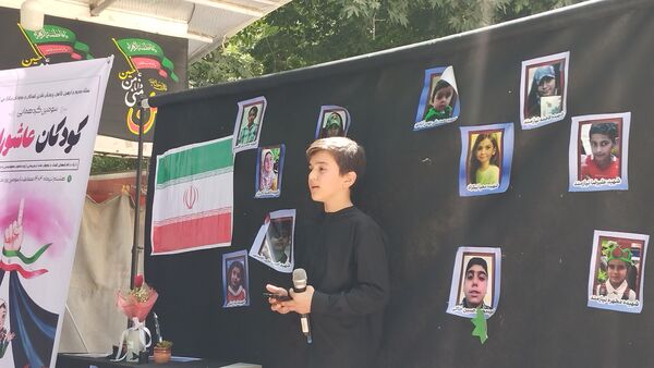 سومین گردهمایی کودکان عاشورایی در امامزاده حسن کرج 
