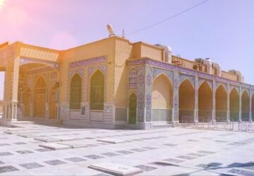 حال و هوای زائرین امامزاده سید نصرالله یزد در ایام نوروز سال 1404