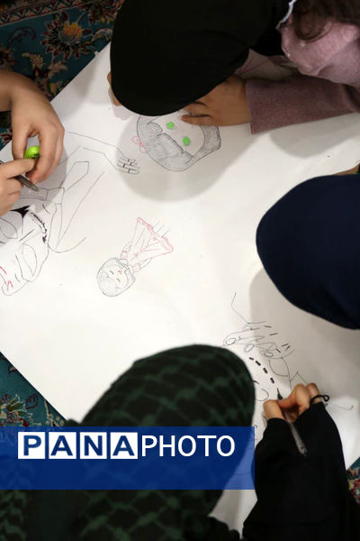 دومین روز اعتکاف دانش‌آموزی دختران در قم