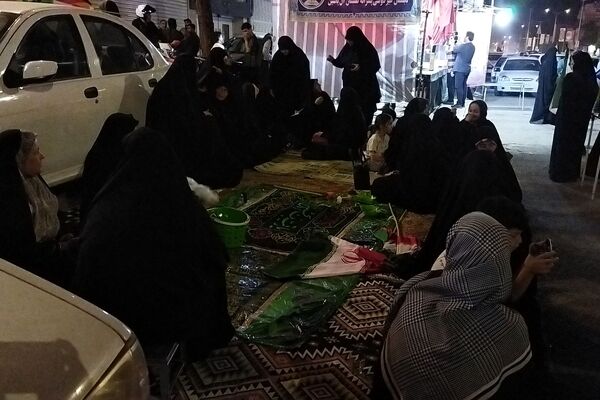 سفره صلوات در اجتماعات مردمی نیشابور 