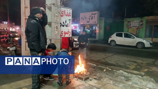 موکب پذیرایی مسجدالرضای نیشابور به‌مناسبت میلاد امام زمان (عج)