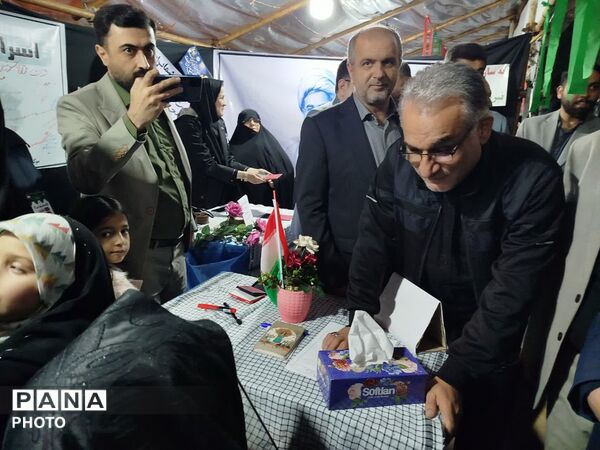 زنگ بیعت دانش‌آموزان علی آباد کتول