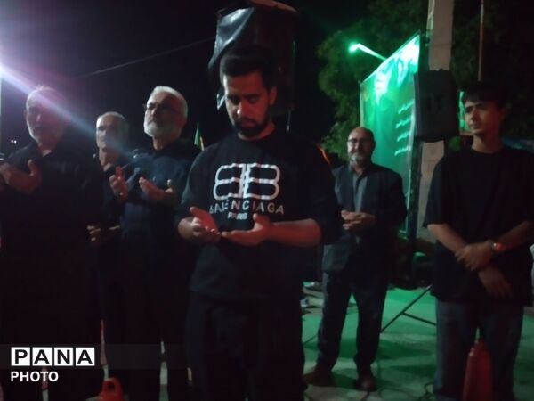 شب عاشورا به نام  و یادحسین در شهر بار