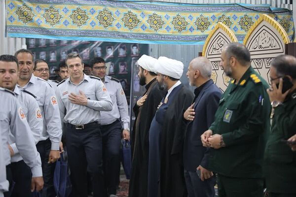 مراسم یادبود شهادت رئیس‌جمهور محبوب ایران و همراهانش در مصلی باقرشهر 