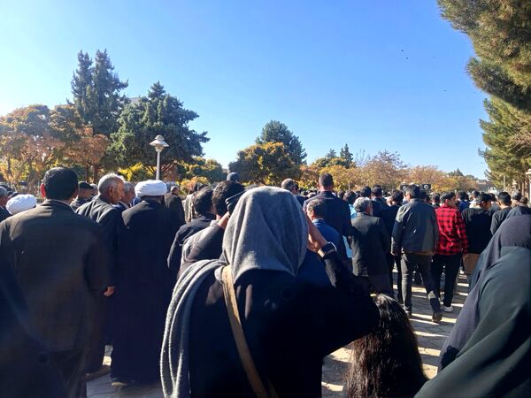 مراسم تشییع پیکر شهید گمنام  در شهرستان کاشمر 