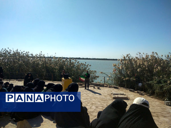 اردوی راهیان نور دختران دانش‌آموز قم