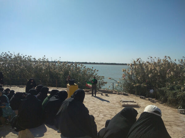 اردوی راهیان نور دختران دانش‌آموز قم