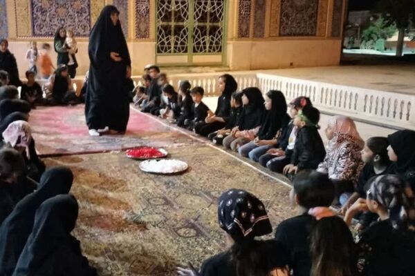 مراسم عزاداری اباعبد الله الحسین (ع) در شهرستان خرامه