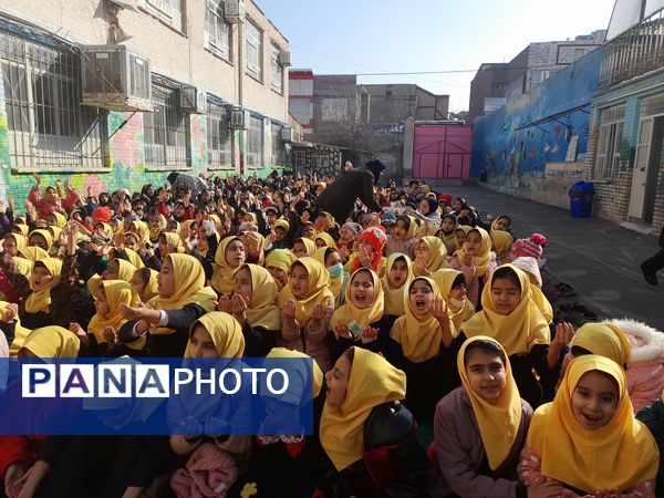 مراسم شهادت حضرت زهرا در دبستان شهید فیاض‌بخش ناحیه ۵ مشهد