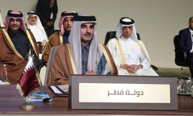 ابراز خرسندی امیر قطر از نتایج مثبت اجلاس شرم‌ الشیخ